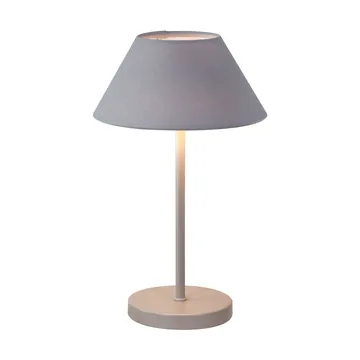 Teya bordslampa portabel - Warm grey, Ø15x26 cm - Watt & Veke