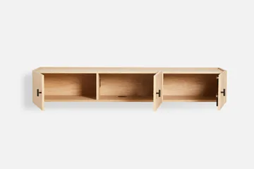 Array sideboard väggmonterad 150 cm - Vitpigmenterad ek - Woud
