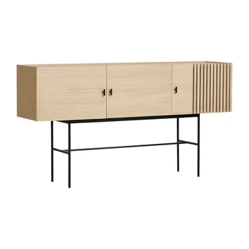 Array sidobord, 180 cm - Vitpigmenterad ek - Woud