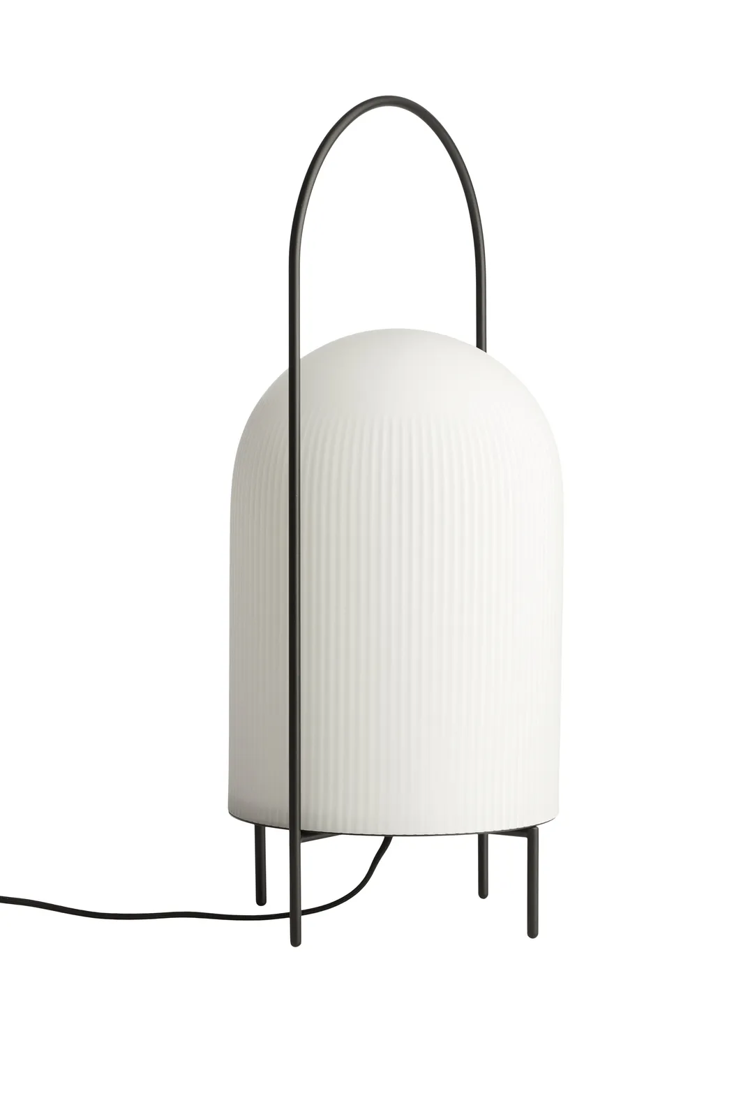 Ghost golvlampa, Svart-vitt opalglas Woud