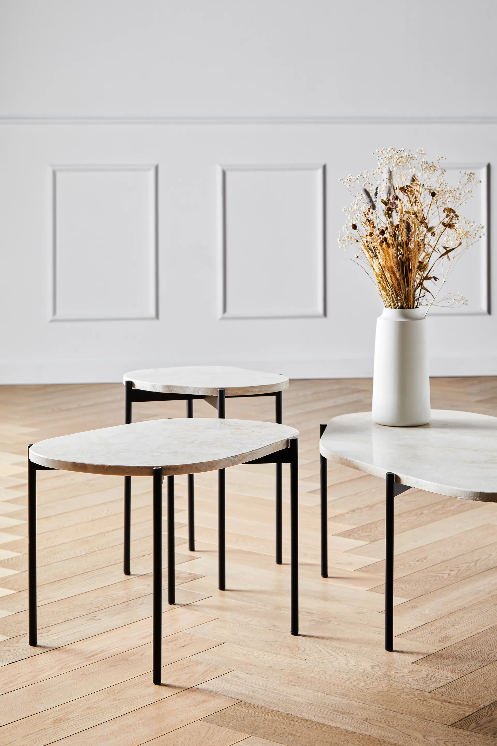 La Terra occasional bord, medium, Ivory Woud