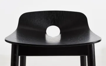 Mono barstol 65 cm - Svartmålad ek - Woud