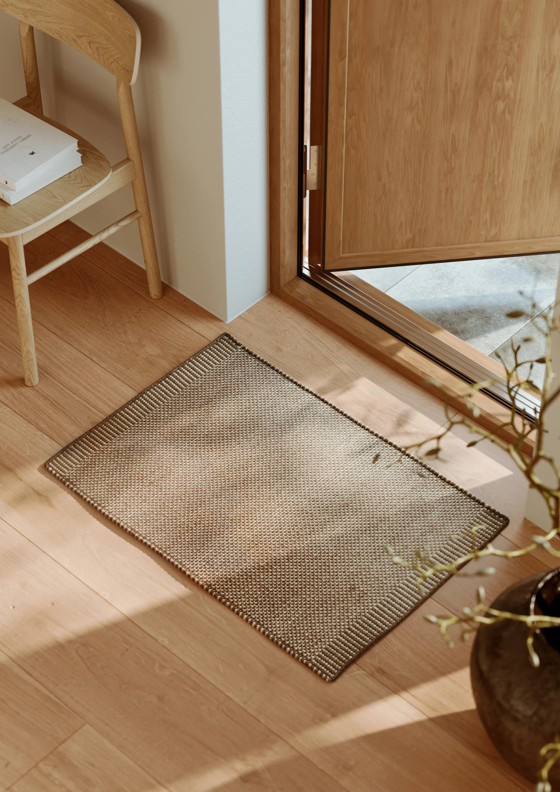 Rombo dörrmatta, Brown, 60x90 cm Woud