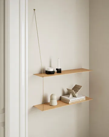 Stedge Add-on hylla 80 cm - Ek - Woud