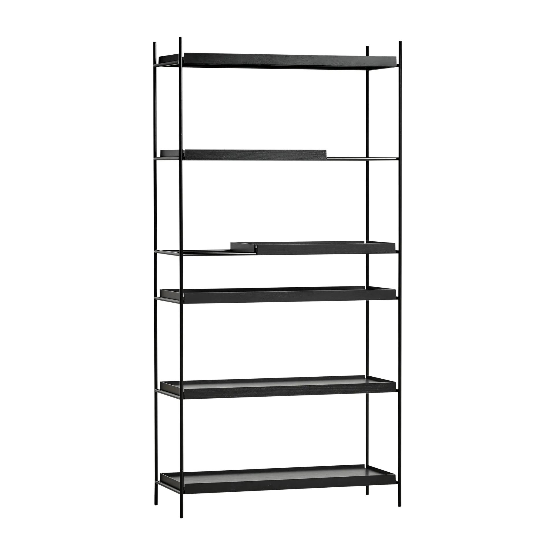 Tray hylla hög ek, 100x201 cm, Style 2 Woud