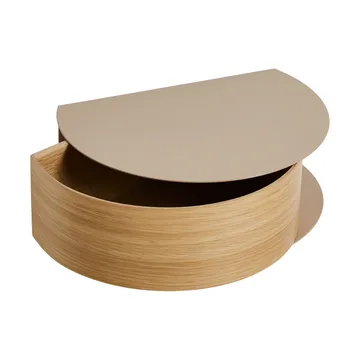 Wallie wall drawer hylla - Beige-ek - Woud