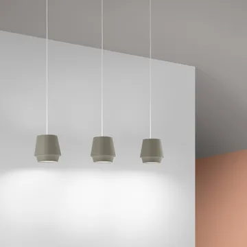 Elements pendel - vit, lackerad aluminium - Zero Interiör