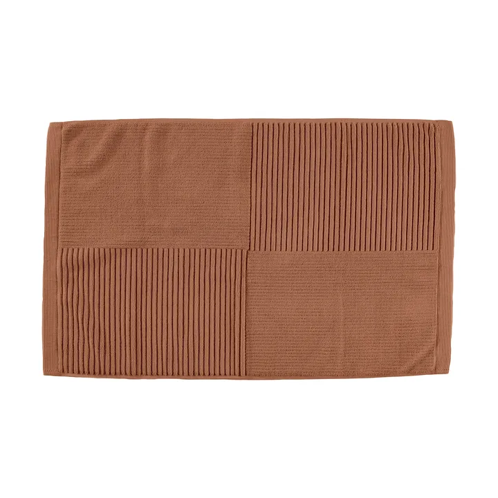 Classic badrumsmatta 50x80 cm - Terracotta - Zone Denmark