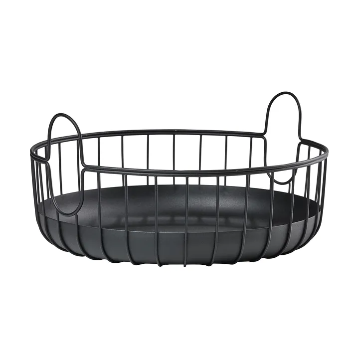 Inu korg Ø38x18 cm - Black - Zone Denmark