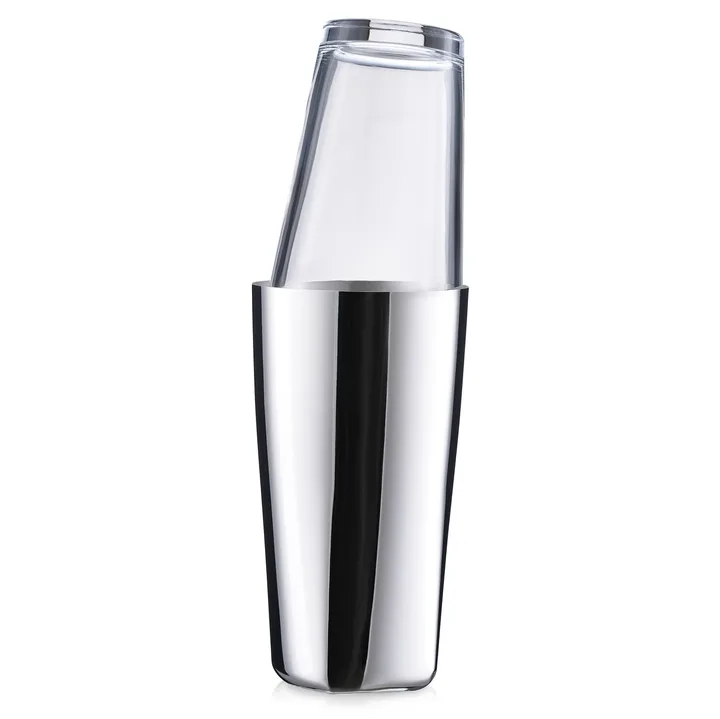 Rocks Boston shaker - Polished steel - Zone Denmark