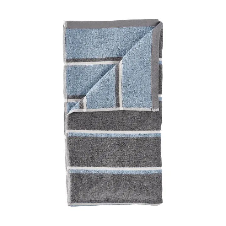 Sauna Handduk - Grey-blue fog-soft grey, 50x100 cm - Zone Denmark