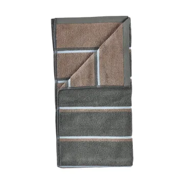 Sauna Handduk - Olive green-taupe-blue fog, 70x140 cm - Zone Denmark