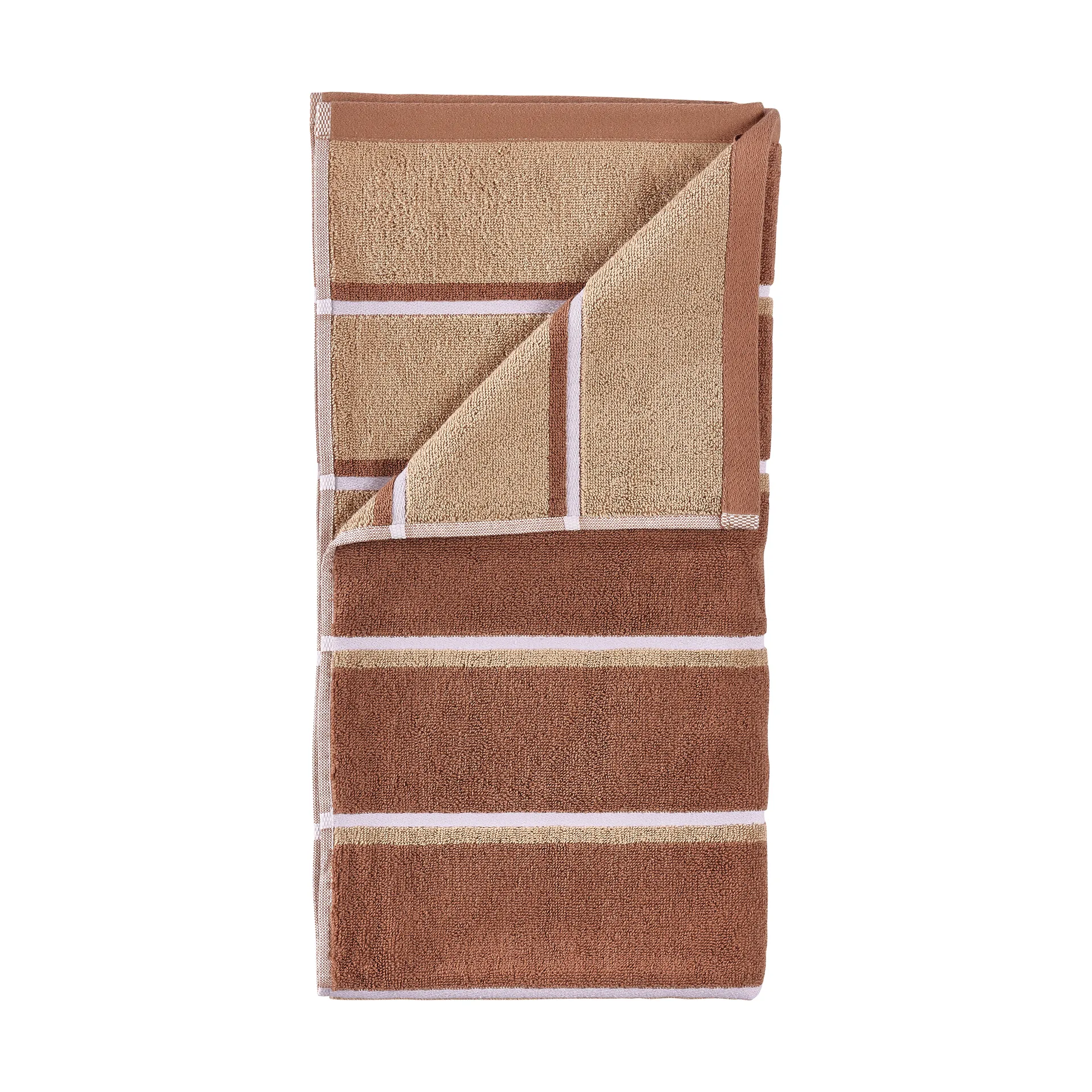 Sauna Handduk, Terracotta-camel-lupine, 50x100 cm Zone Denmark