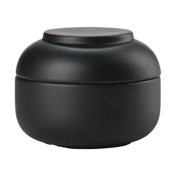 Sensu burk med lock Ø10,5x7,5 cm - Black - Zone Denmark