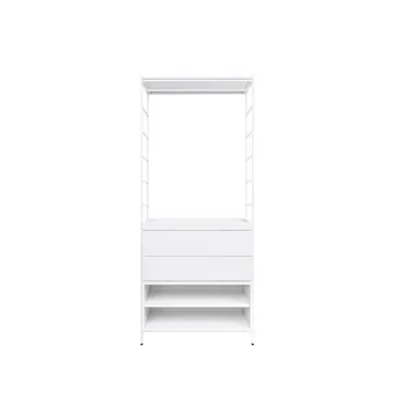 Molto High hyllsystem - vit, 1 sektion - Zweed